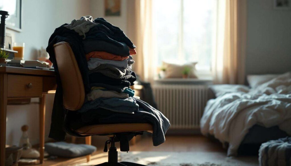 Accumulare vestiti sulla sedia è legato a questa tipologia di personalità