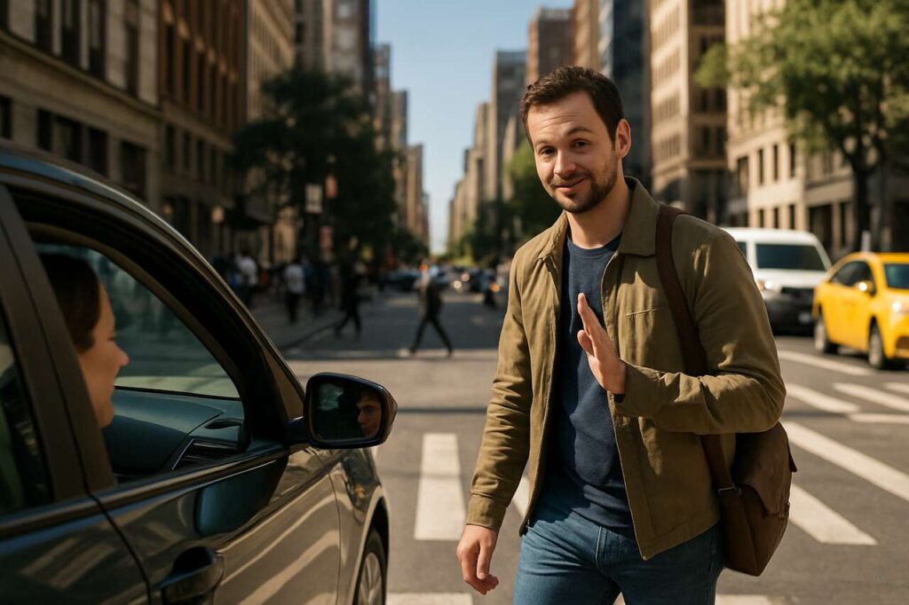 Secondo la psicologia, fare un cenno alle auto per ringraziare attraversando la strada è tipico di queste persone